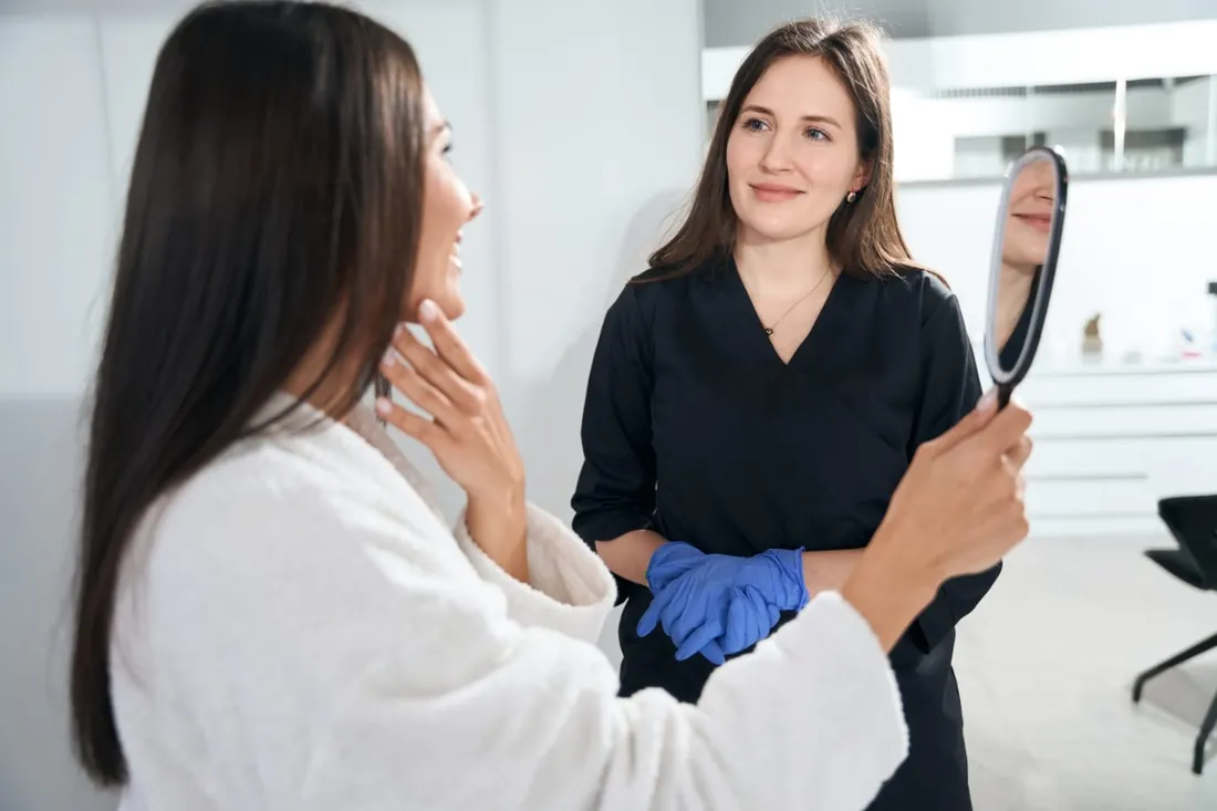 Skin care consultation