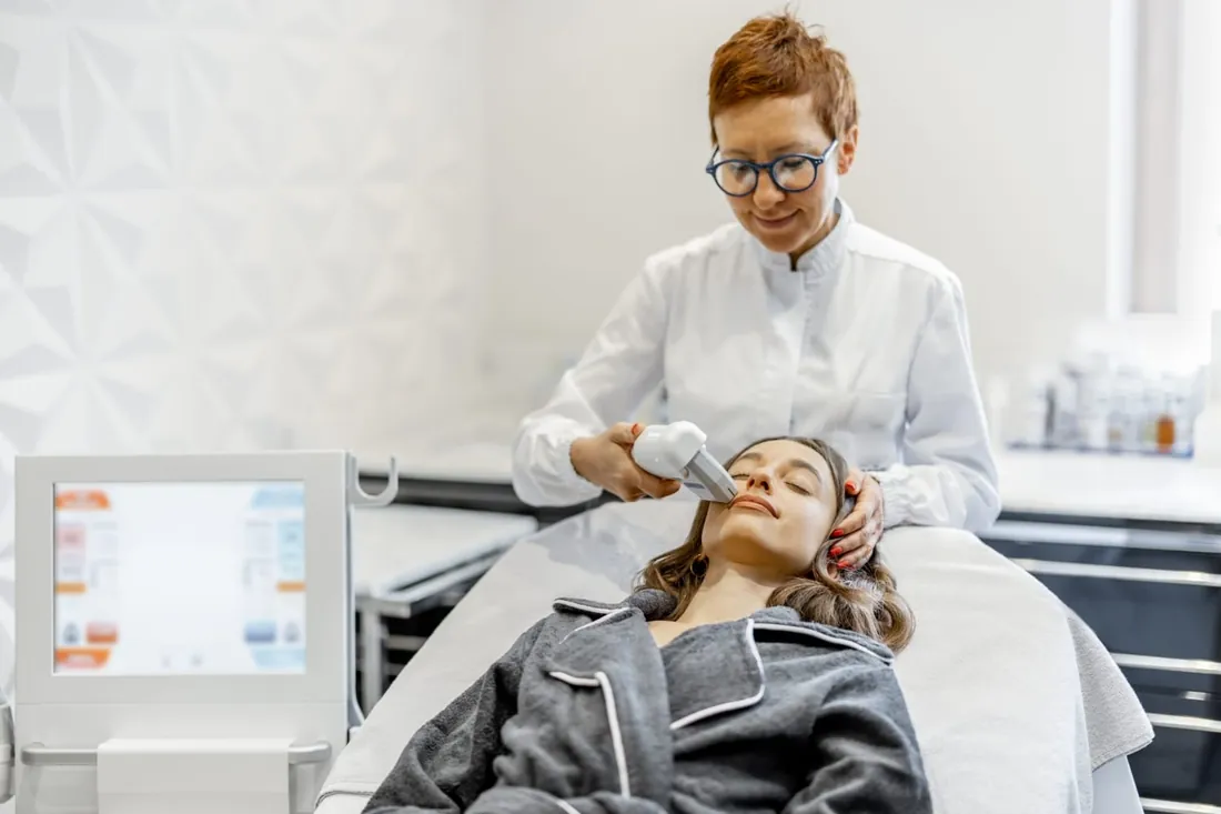 HIFU facial treatment